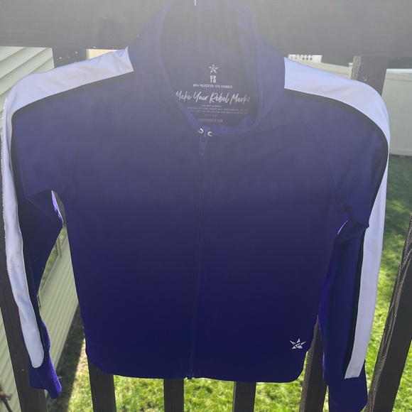 SAS Youth Small Bling Warm Up Jacket - Picture 3 of 5